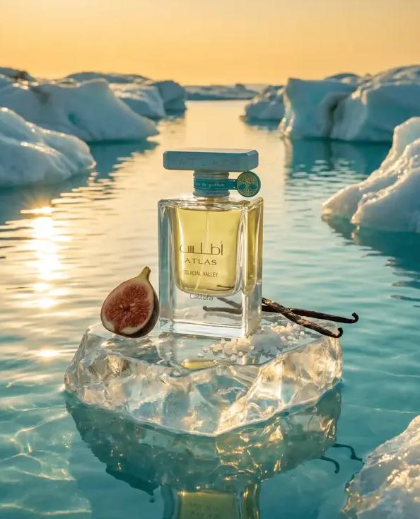 Lattafa Atlas Glacial Valley EDP 55 ml para Hombres y Mujeres Fragancia Unisex de Calidad Superior