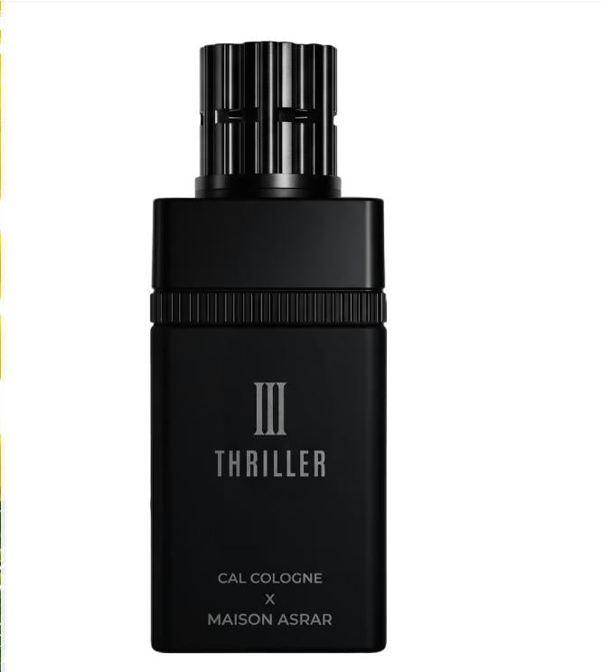 Maison Asrar Perfume III Thriller ExDP para Hombres y Mujeres 100 ml Cal Cologne Fragancia Elegante