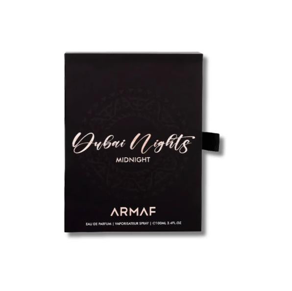Armaf Perfume Dubai Nights Midnight EDP para Hombres de 100 ml - Fragancia Elegante y Aromática