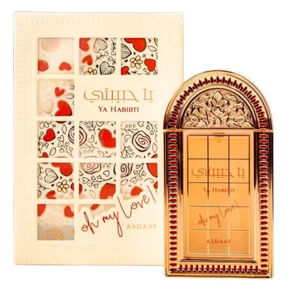Asdaaf Perfume Ya Habibti EDP para Mujeres 100 ml Fragancia Elegante y Atractiva para Regalos y Uso Diario