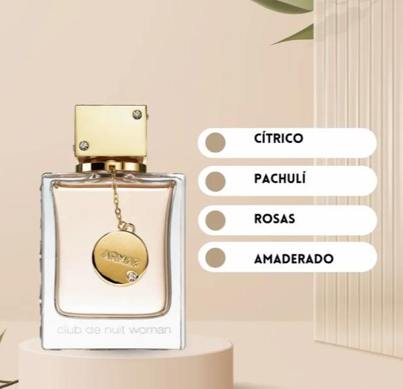 Armaf Perfume Club de Nuit Woman EDP para Mujeres de 105 ml Elegante y Aromático