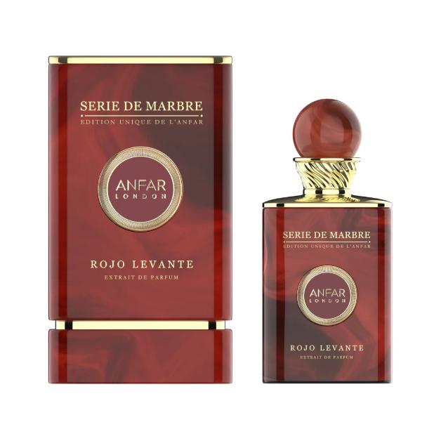 Anfar Perfume Rojo Levante ExDP para Mujeres 100 ml Serie de Velvet Edición Única de Anfar London