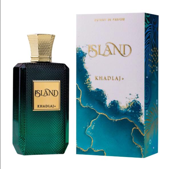 Khadlaj Perfume Island ExDP para Hombres y Mujeres 100 ml Fragancia Unisex de Calidad Superior
