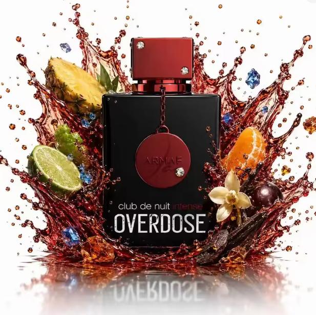 Armaf Perfume Club de Nuit Intense Overdose ExDP para Hombres 100 ml Fragancia Masculina Intensa y Duradera