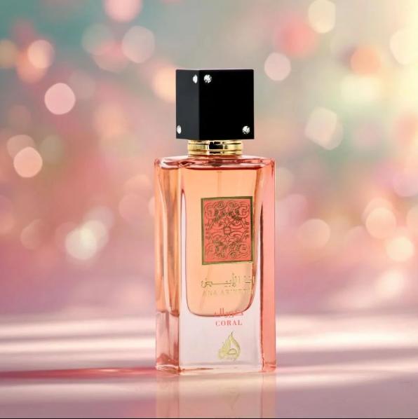 Lattafa Perfume Ana Abiyedh Coral EDP para Hombres y Mujeres 60 ml Fragancia Unisex de Alta Calidad