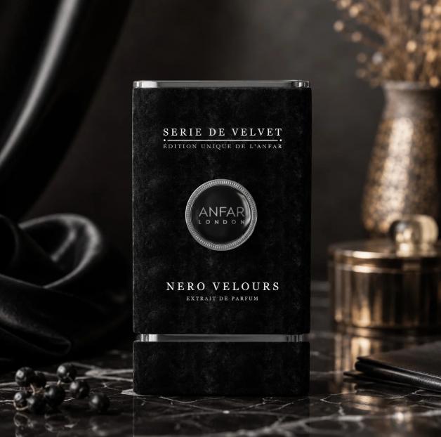 Anfar Perfume Nero Velours ExDP para Hombres 100 ml Serie de Velvet Edición Única de Anfar London