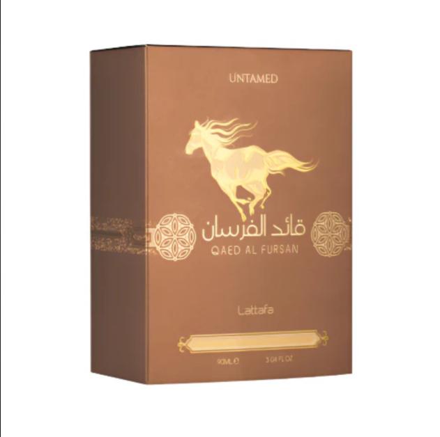 Lattafa Perfume Qaed Al Fursan Untamed EDP para Hombres y Mujeres 90 ml Fragancia Unisex de Alta Calidad