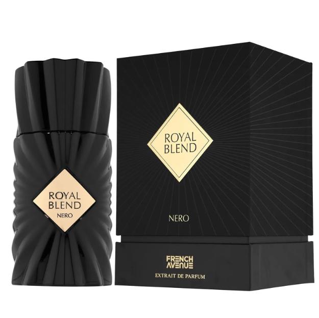 French Avenue Perfume Royal Blend Nero ExDP para Hombres y Mujeres 100 ml Fragancia Unisex de Calidad Superior
