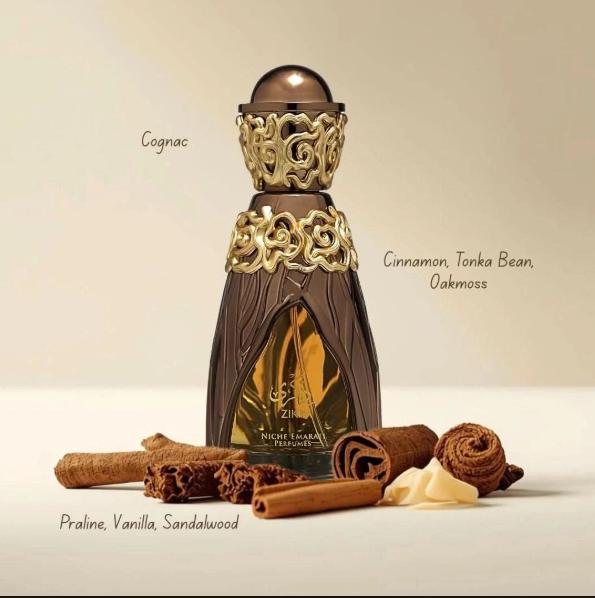 Lattafa Perfume Zikra EDP para Hombres y Mujeres 100 ml Fragancia Unisex de Calidad Superior