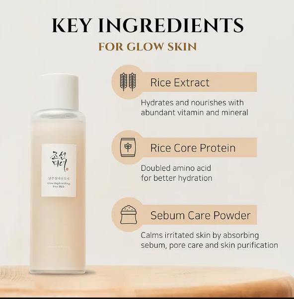 Beauty of Joseon Tónico Iluminador con Extracto de Arroz 150 ml para una Piel Radiante y Nutrida