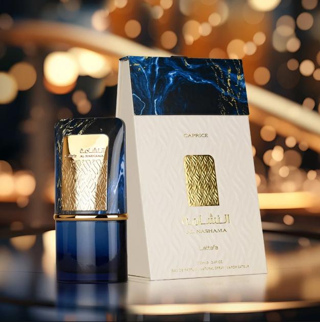 Lattafa Perfume Al Nashama Caprice EDP 100 ml para Hombres y Mujeres Fragancia Unisex de Calidad Superior