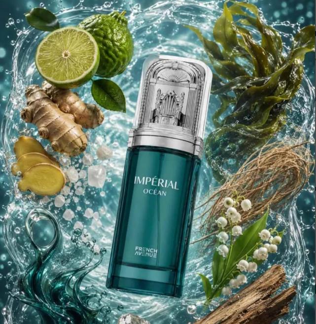 French Avenue Perfume Impérial Océan ExDP para Hombres y Mujeres 100 ml Fragancia Fresca y Aromática