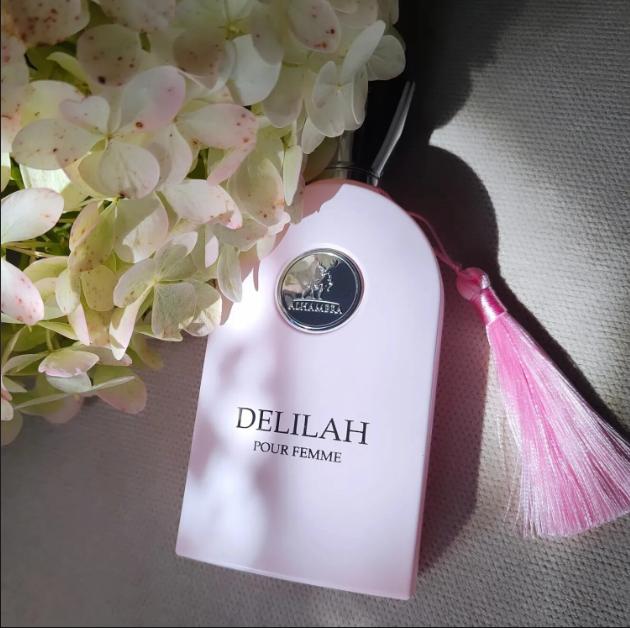 Maison Alhambra Perfume Delilah EDP para Mujeres 100 ml Fragancia Elegante y Aromática para Mujer