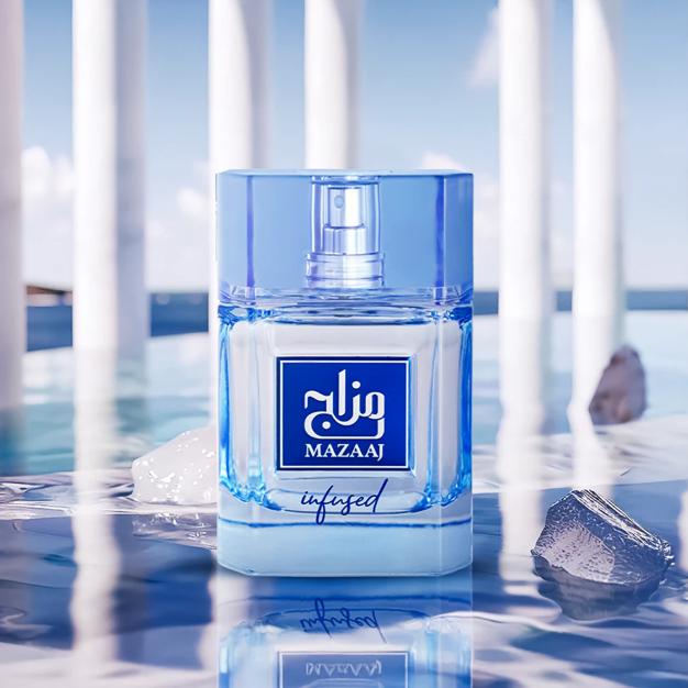Zimaya Perfume Mazaaj Infused EDP para Hombres 100 ml Fragancia Masculina de Alta Calidad