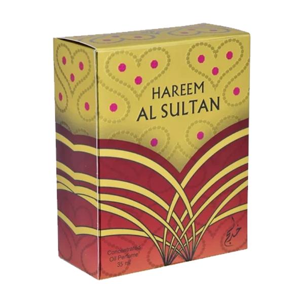 Khadlaj Perfume en Aceite Concentrado Hareem Al Sultan Gold para Hombres y Mujeres 35 ml Fragancia Exclusiva