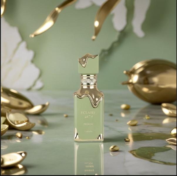 Lattafa Perfume Eclaire Pistache EDP para Hombres y Mujeres 100 ml Fragancia Unisex de Alta Calidad