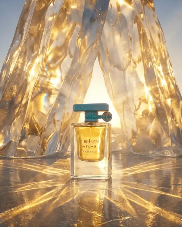 Lattafa Atlas Glacial Valley EDP 55 ml para Hombres y Mujeres Fragancia Unisex de Calidad Superior