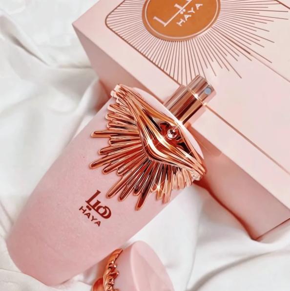 Lattafa Perfume Haya EDP para Mujeres 100 ml Fragancia Elegante y Aromática