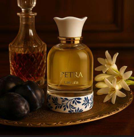 Lattafa Perfume Petra EDP para Mujeres 100 ml Fragancia Elegante y Duradera para un Aroma Exquisito