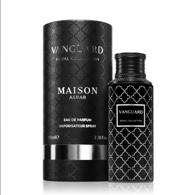 Maison Asrar Vanguard Royal Collection EDP 100 ml para Hombres y Mujeres Fragancia de Luxe