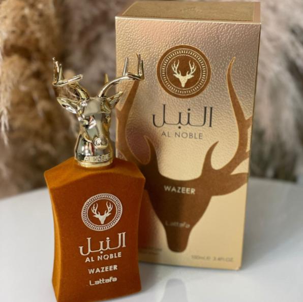 Lattafa Perfume Al Noble Wazeer EDP para Hombres y Mujeres 100 ml Fragancia Unisex de Alta Calidad