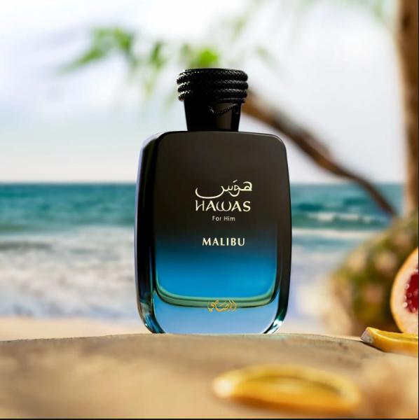 Rasasi Perfume Hawas for Him Malibu EDP para hombres de 100 ml Fragancia Masculina de Alta Calidad
