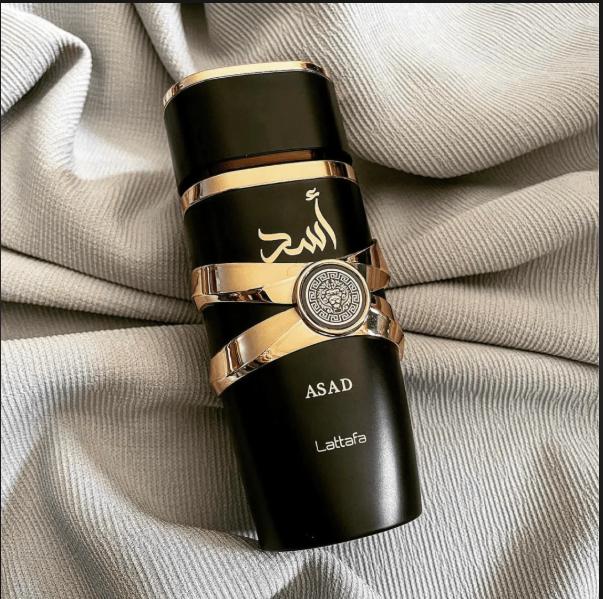 Lattafa Perfume Asad EDP para Hombres 100 ml Fragancia Masculina de Alta Calidad