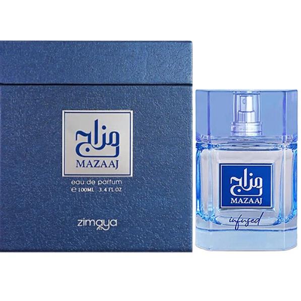 Zimaya Perfume Mazaaj Infused EDP para Hombres 100 ml Fragancia Masculina de Alta Calidad
