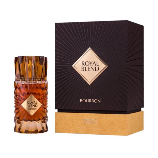 French Avenue Perfume Royal Blend Bourbon ExDP para Hombres y Mujeres 100 ml Fragancia Unisex de Calidad Superior