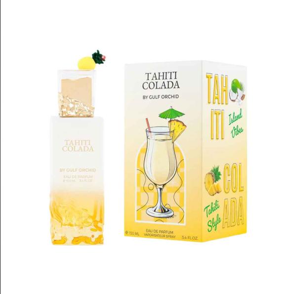 Gulf Orchid Perfume Tahiti Colada EDP 100 ml para Hombres y Mujeres Fragancia Unisex de Calidad Superior