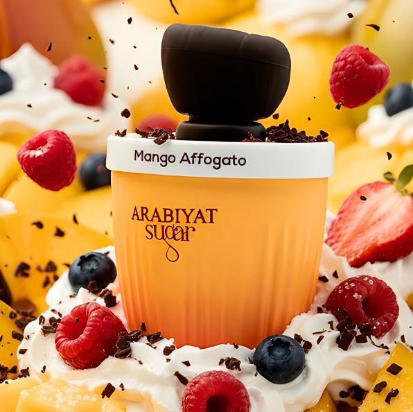 Arabiyat Perfume Mango Affogato EDP para Hombres y Mujeres 100 ml Fragancia Unisex de Arabiyat Sugar
