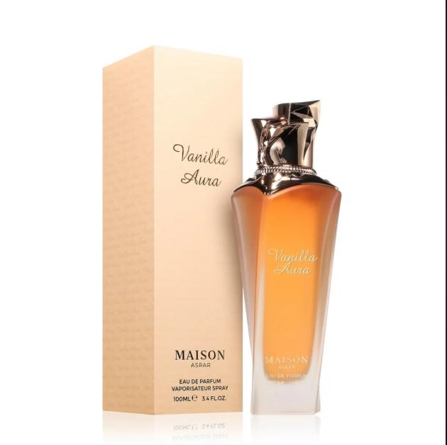 Perfume Vanilla Aura EDP para hombres y mujeres de 100 ml de Maison Asrar