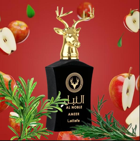 Lattafa Perfume Al Noble Ameer EDP para Hombres y Mujeres 100 ml Fragancia Unisex de Alta Calidad