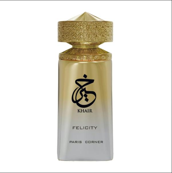 Khair Perfume Felicity EDP para Mujeres 100 ml de Paris Corner Fragancia Elegante y Refrescante