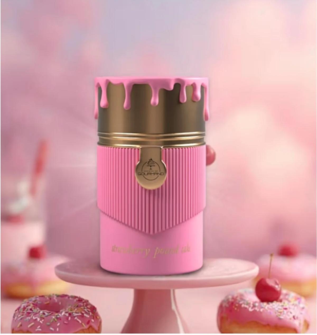 Paris Corner Perfume Strawberry Pound Cake EDP para Mujeres 100 ml Fragancia Dulce y Aromática