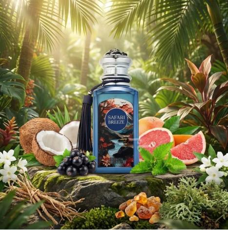 French Avenue Perfume Safari Breeze ExDP para Hombres y Mujeres de 100 ml Aroma Fresco y Aventurero