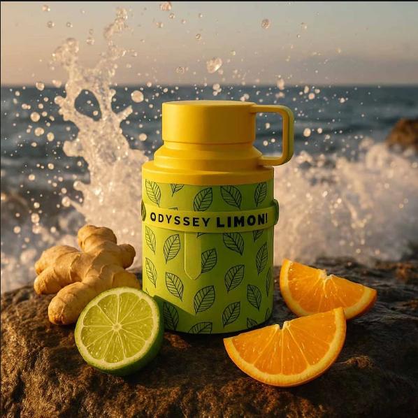 Armaf Perfume Odyssey Limoni EDP para Hombres y Mujeres de 100 ml Edición Fresca Eau de Parfum