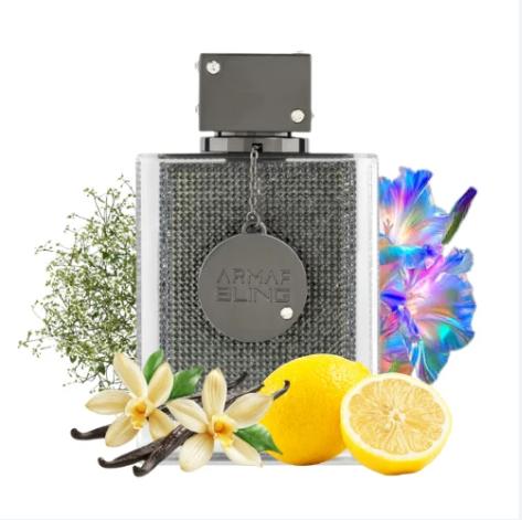 Perfume Club de Nuit Bling EDP para hombres de 75 ml de Armaf