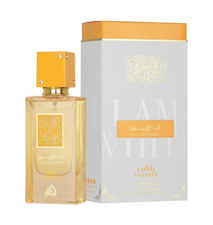 Lattafa Perfume Ana Abiyedh Passion EDP para Mujeres 60 ml Fragancia Exclusiva y Atractiva
