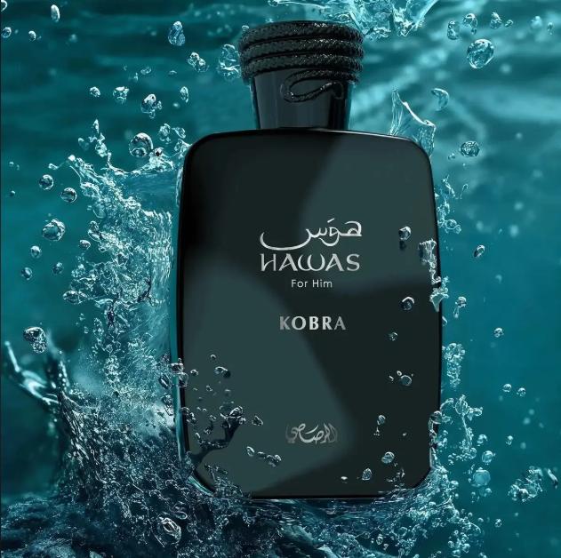 Rasasi Perfume Hawas Kobra EDP para Hombres 100 ml Fragancia Masculina de Alta Calidad