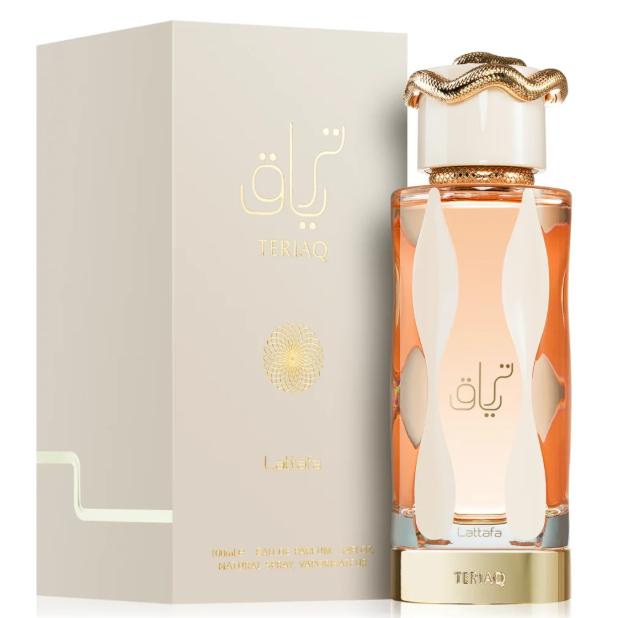 Lattafa Perfume Teriaq EDP para Mujeres 100 ml Fragancia de Alta Calidad con Diseño Elegante y Aroma Duradero