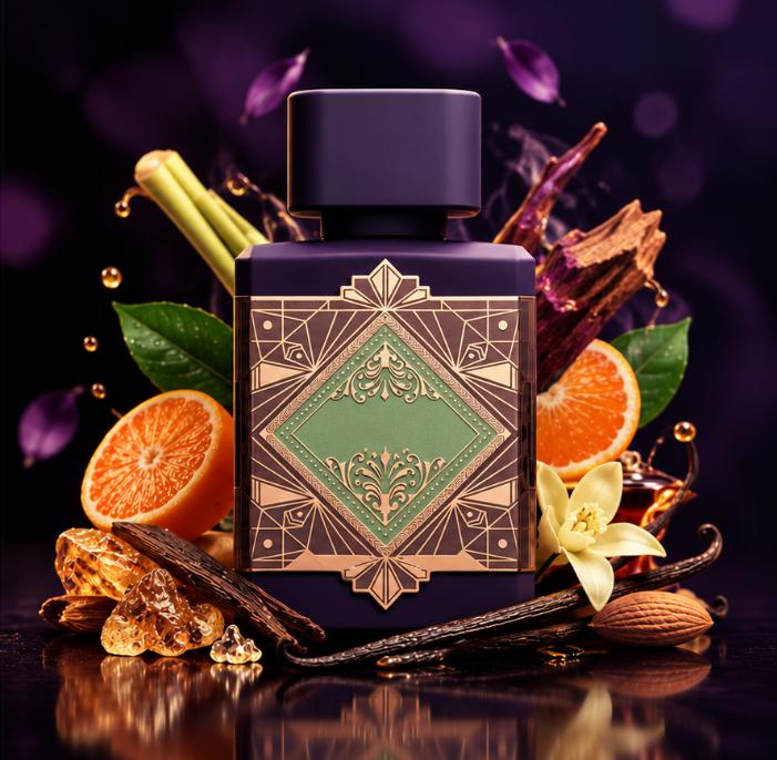 Lattafa Perfume Amethsyt Fusion EDP 100 ml para Hombres y Mujeres Fragancia Unisex de Calidad Superior