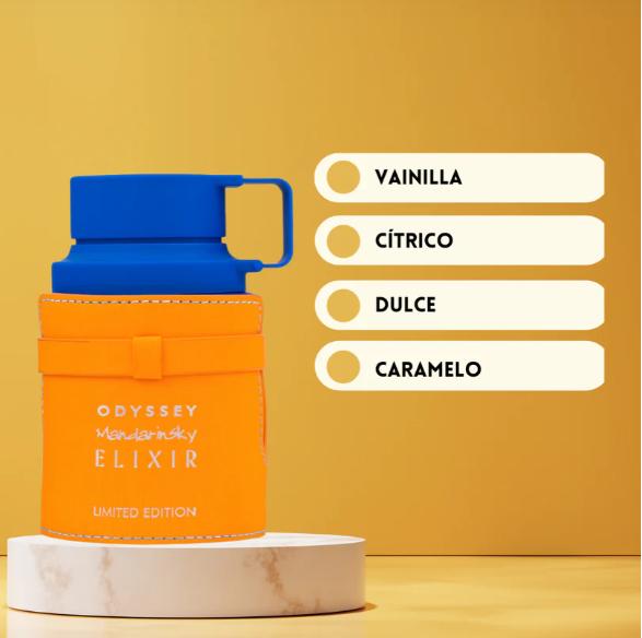 Armaf Perfume Odyssey Mandarin Sky Elixir EDP para Hombres de 100 ml Edición Limitada