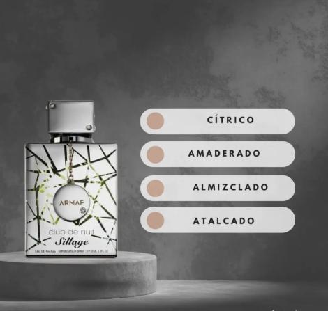 Armaf Perfume Club de Nuit Sillage EDP para Hombres de 105 ml - Fragancia Elegante y Aromática