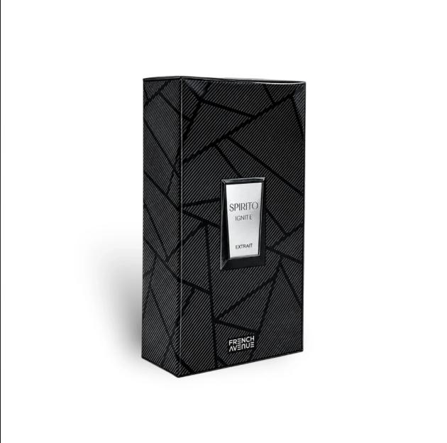 French Avenue Perfume Spirito Ignite ExDP para Hombres y Mujeres 100 ml Fragancia Unisex de Alta Calidad