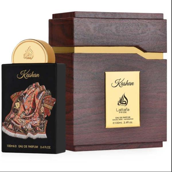 Lattafa Perfume Kashan EDP para Hombres y Mujeres 100 ml Fragancia Unisex de Alta Calidad