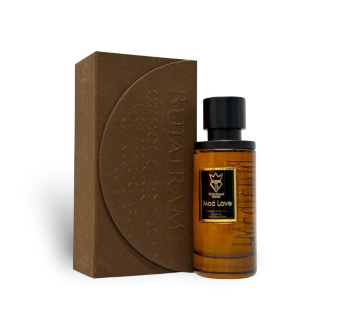 Perfume Mad Love ExDP para hombres y mujeres de 100 ml de Bujairami