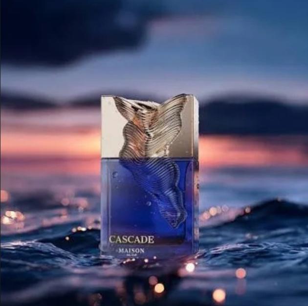Maison Asrar Perfume Cascade EDP para Hombres y Mujeres 100 ml Eau de Parfum Unisex Fragancia Versátil