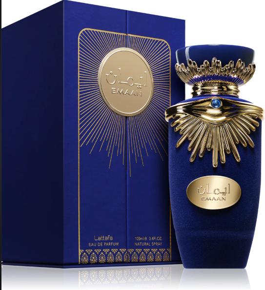 Lattafa Perfume Emaan EDP para Mujeres 100 ml Fragancia Elegante y Duradera