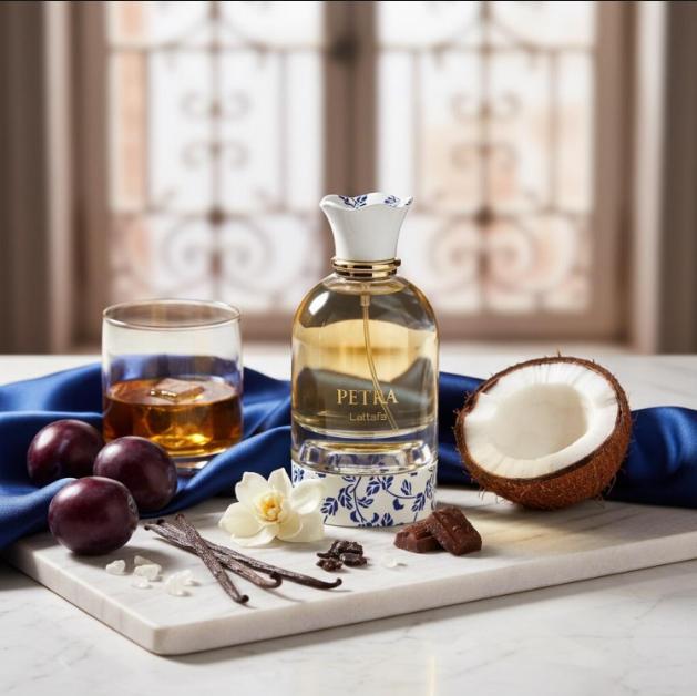 Lattafa Perfume Petra EDP para Mujeres 100 ml Fragancia Elegante y Duradera para un Aroma Exquisito